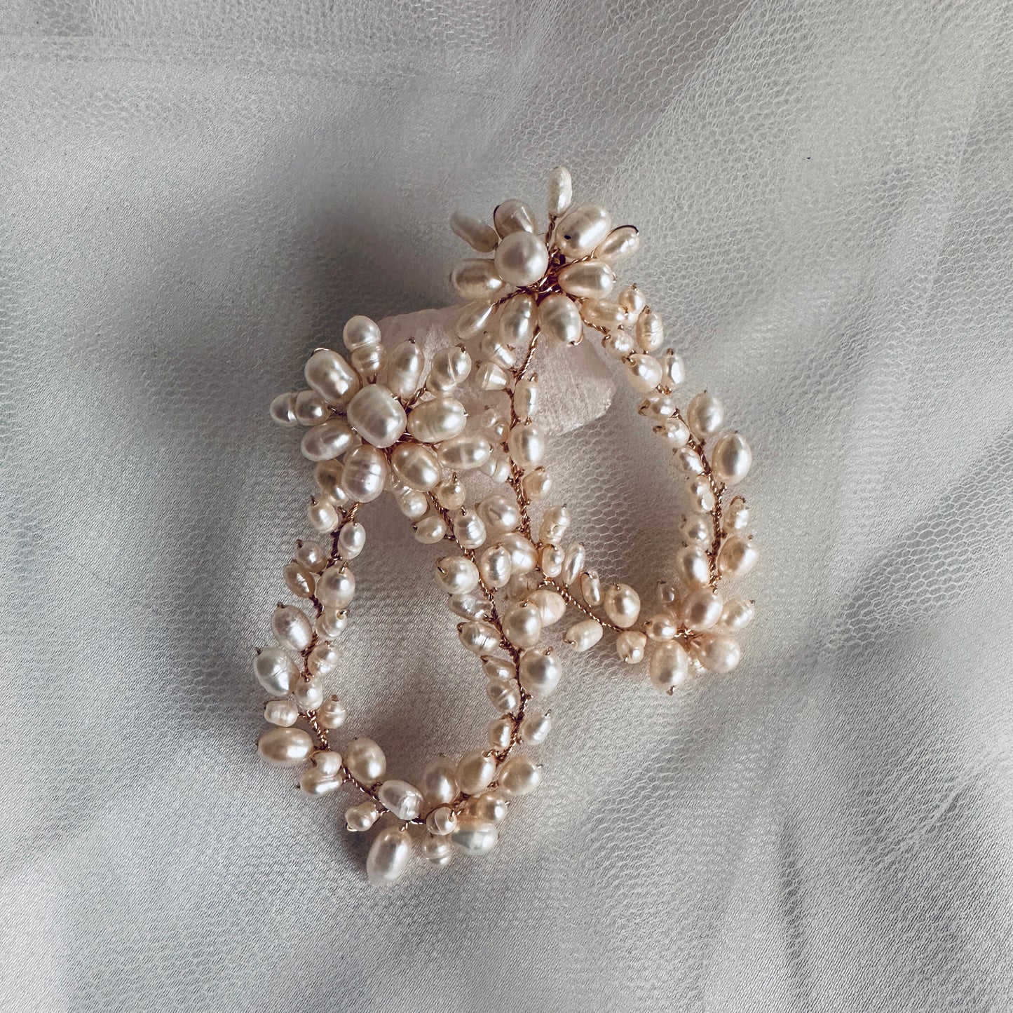 Mary Crown & Earrings