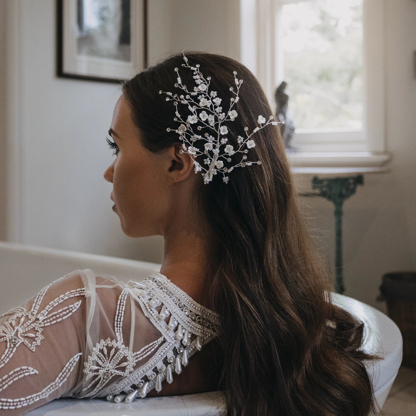 Bridal hair accessories